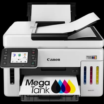 МФУ Canon MAXIFY GX6140, струйный цветной A4, 24 стр/мин, Wi-Fi, Ethernet, USB, автоматический дуплекс, с АПД | GX6140