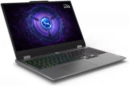 Ноутбук Lenovo LOQ 15IRX9 Gaming Laptop, 15.6" FHD 144Hz IPS Display, Intel Core i7-13650HX Processor, 16GB RAM, 512GB SSD, GeForce RTX 3050 6GB GPU, White Backlit ENG K/B, No OS, Luna Grey | 83DV0072PS