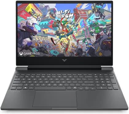 Ноутбук HP Victus 15-fa2024nia Gaming Laptop, 15.6" FHD IPS 144Hz Display, Intel Core i7-14650HX, 16GB RAM, 512GB SSD, GeForce RTX 4050 6GB GPU, Englsih Keyboard, No OS, Mica Silver | C34VSEA#BH5