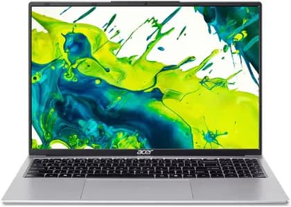 Ноутбук Acer Aspire Lite 16 Laptop, 16″ WUXGA IPS Display, Intel Core i7-1335U, 16GB RAM, 512GB SSD, Intel Iris XE Graphics, Backlit Keyboard, Windows 11 Home, Silver | NX.D73EM.002