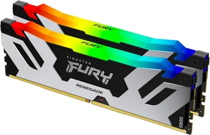 ОЗУ для ПК Kingston FURY Renegade RGB 96GB (2x48GB) DDR5 Desktop Memory, CL32 CAS Latency, 6000MT/s Speed, Non-ECC DIMM, 288-Pin, 1.35 Voltage, Intel XMP 3.0 Support | KF560C32RSAK2-96