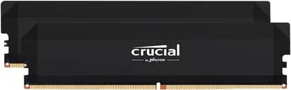 ОЗУ для ПК Crucial Pro OC Gaming Desktop Memory, 32GB (2x 16GB) Capacity, DDR5 Memory Type, 6000 MHz Memory Speed, CL36 CAS Latency, 1.35 Voltage, Intel XMP 3.0 & AMD EXPO Profile | CP2K16G60C36U5B