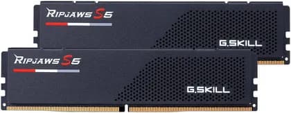 ОЗУ для ПК G.Skill Ripjaws S5 32GB (2 x 16GB) DDR5 Dual Channel Desktop Memory Kit, 6000 MT/s Memory Speed, CL 36 CAS Latency, Intel XMP 3.0, 1.35V, 288 Pin, Non ECC Unbuffered, Black | F5-6000J3636F16GX2-RS5K