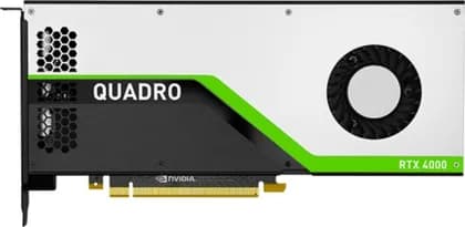 Видеокарта PNY Quadro RTX4000 VGA Graphics Card, 8GB GDDR6 RAM, 256-bit Memory Interface, PCI Express 3.0 x16 Bus Type, 2034 Cuda Cores, 3 x DisplayPort, USB-C | VCQRTX4000-SB
