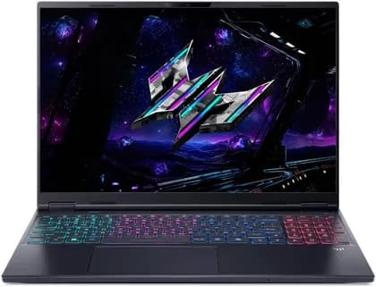 Ноутбук Acer Predator Helios Neo 16S AI Gaming Laptop, 16" WQXGA OLED 240Hz Display, Inlet Core Ultra 9 275HX, 16GB RAM, 1TB SSD, RTX 5060 8GB GPU, English K/B, Win11, Black | NH.QZSAA.001 / NH.U0MAA.001