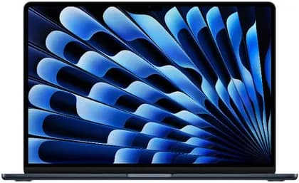 Apple MacBook Air Laptop, 15.3" Liquid Retina Display, M5 Chip, 10-Core CPU, 10-Core GPU, 16 Core Neural Engine, 16GB RAM, 1TB SSD, MacOS, English Keyboard, Midnight | MDVK4