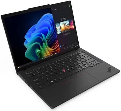 Ноутбук Lenovo ThinkPad T14 Laptop, 14" WUXGA Touch Display, Intel Core Ultra 7-255U Processor, 16GB RAM, 512GB SSD, Intel Graphics, English Keyboard, No OS, Black | 21QDS6DX00