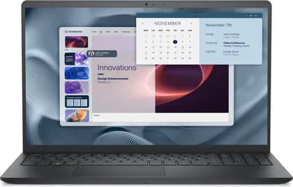 Ноутбук Dell Pro 15 Essential Laptop, 15.6" FHD IPS 120Hz Display, Intel Core 3 100U, 8GB RAM, 512GB SSD, Intel UHD Graphics, English Keyboard, No OS, Carbon Black | PV15250_RPLU_004_P