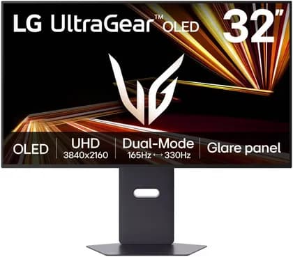 Монитор LG UltraGear GX8 Gaming Monitor, 32" OLED Display, 4K UHD Resolution, 165Hz Refresh Rate, 0.03ms (GtG) Response Time, AMD FreeSync Premium Pro & G-SYNC Compatible, Black | 32GX850A