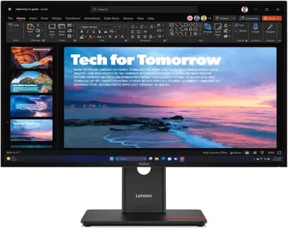 Монитор Lenovo ThinkVision T27QD-40 Monitor, 27" IPS Display, QHD Resolution, 120Hz Refresh Rate, 4ms (Extreme Mode) Response Time, Natural Low Blue Light, 2mm Side Bezel, Eclipse Black | 64AAGAT2UK