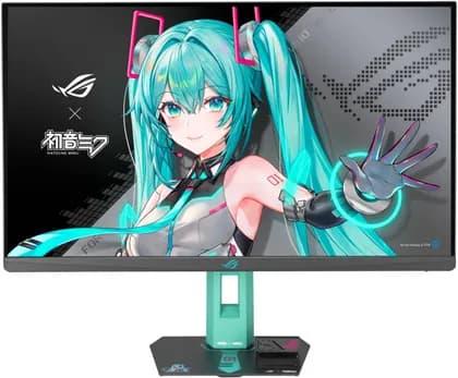 Монитор ASUS ROG Strix XG27ACMEG-G Hatsune Miku Edition Gaming Monitor, 27" Fast IPS Display, QHD Resolution, 260Hz Refresh Rate, 0.3ms Response Time, NVIDIA G-Sync & AMD FreeSync Premium | 90LM0C7U-B01371