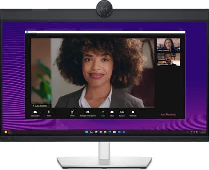 Монитор Dell P2724DEB Video Conferencing Monitor, 27" QHD IPS Display, 60Hz Refresh Rate, 5ms (Fast GtG) Response Time, Built-In Camera, Microphone, & Speaker, 16.7M Color Display, Black/White | P2724DEB
