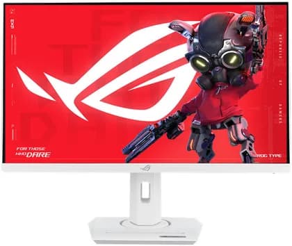 Монитор ASUS ROG Strix XG27ACS-W USB Type-C Gaming Monitor, 27" WQHD Fast IPS Display, 180Hz Refresh Rate, 1ms (GtG) Response Time, NVIDIA G-Sync & AMD FreeSync Technology, White | 90LM09Q1-B01170