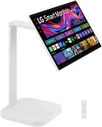 Монитор LG Smart Monitor Swing, 32" IPS Display, 4K UHD Resolution, 60Hz Refresh Rate, 5ms (GtG) Response Time, AirPlay 2, Screen Share, Bluetooth, WebOS, White | 32U889SA-W