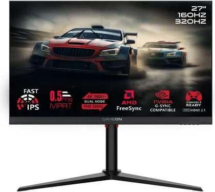 Монитор GAMEON Switch X Series Gaming Monitor, 27" 4K UHD/FHD Dual Switch 160/320Hz IPS Display, MPRT 0.5ms, HDMI 2.1, G-Sync & FreeSync, 5W Built-in Stereo Speakers, Supports PS5, Black | GOSX27B
