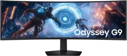 Монитор SAMSUNG Odyssey G9 G91F Curved Gaming Monitor, 49" VA Display, DQHD Resolution, 144Hz Refresh Rate, 1ms (GtG) Response Time, AMD FreeSync Premium Pro Technology, Black | LS49FG910EMXUE
