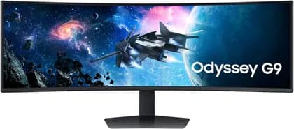 Монитор SAMSUNG Odyssey G9 G95C Gaming Monitor, 49" 5120 x 1440 VA Display, 240Hz Refresh Rate, 1ms (GtG) Response Time, FreeSync Premium Pro Technology, 1000R Curvature, Black | LS49CG954EMXUE