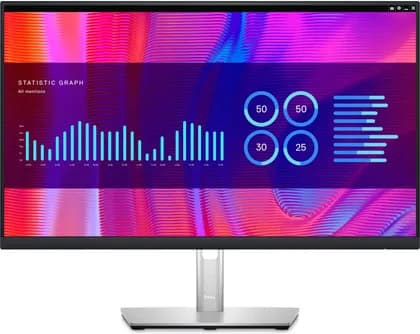 Монитор Dell P2423DE 24 USB-C Hub Monitor, 23.8" QHD IPS Display, 60Hz Refresh Rate, 5ms (Fast) Response Time, Arsenic-Free Glass, 3-Sided Bezel-less, ComfortView Plus Technology, Silver / Black | P2423DE