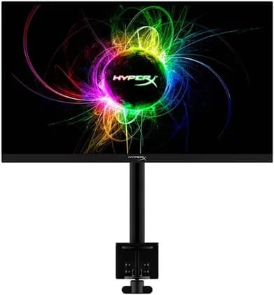 HyperX Armada 27" QHD Gaming Monitor, With Desk Mount, Diagonal IPS Widescreen, 165Hz Refresh Rate, 1ms Resp Time, NVIDIA G-SYNC Compatible, Display HDR 400, HDMI 2.0 | DP 1.4, Black | 64V69AA#ABV