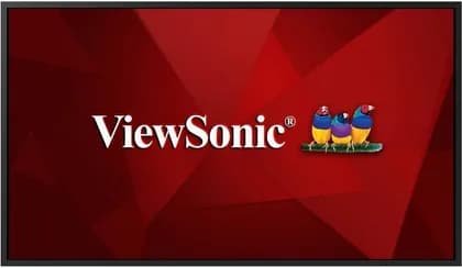 ViewSonic CDE5520 55" Class 4K UHD Presentation Display, 2 Built-In 10W Speakers, 8ms Response Time, 1.07B Colors, 350 nits Brightness, RJ45 LAN, Landscape Orientation, 1x DVI/2x HDMI, Black | CDE5520