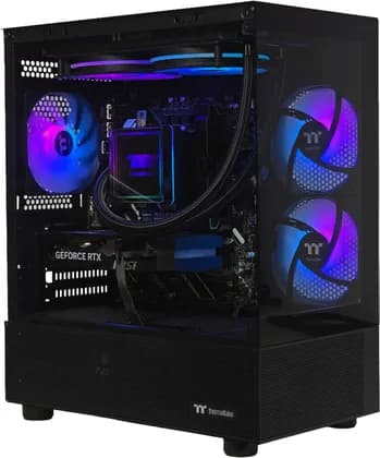 ПК PowerStart Gaming PC - AMD Ryzen 7 8700F + NVIDIA RTX 5050 8GB - 16GB DDR5 6000MHz RAM + 1TB NVMe SSD, Win11 Pro