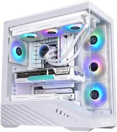 ПК Blizzard X Gaming PC - AMD Ryzen 9 9950X3D 16 Cores 32 Threads, NVIDIA RTX 5080 16GB, 32GB DDR5 RAM 6400MHz, 1TB SSD Gen5, 1000W Platinum PSU, 360mm Liquid Cooler, Wi-Fi +BT