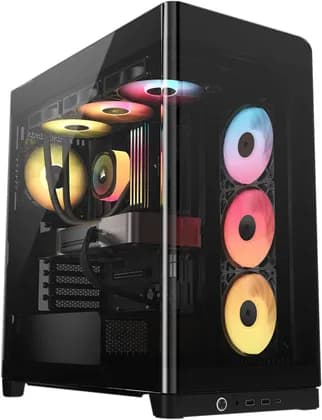ПК Atlas Infinite Gaming PC - AMD Ryzen 9 9950X3D 16 Cores 32 Threads, NVIDIA RTX 5090 32GB, 32GB DDR5 RAM 6000MHz, 2TB SSD Gen 5, 1200W 80 Plus PSU, 360mm Liquid CPU Cooler, Wi-Fi + BT, Win11 Pro