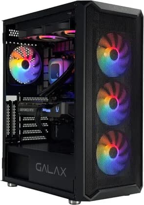 ПК StealthX Gaming PC - AMD Ryzen 7 9700X 8 Cores 16 Threads, NVIDIA RTX 5070 12GB, 32GB DDR5 RAM 6000MHz, 1TB SSD Gen 4, 750W 80 Plus PSU, 240mm Liquid Cooler, Wi-Fi + BT