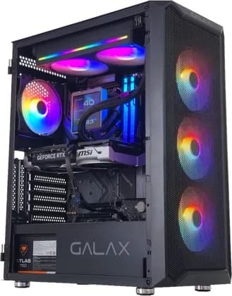 ПК MidZone Gaming PC - AMD Ryzen 7 9700X 8 Cores 16 Threads, NVIDIA RTX 5060 Ti 8GB, 32GB DDR5 RAM 6000MHz, 1TB SSD Gen 4, 750W 80 PSU, 240mm Liquid Cooler, Wi-Fi + BT