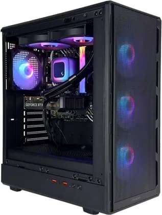 ПК Overkill Gaming PC - AMD Ryzen 5 8400F 6 Cores 12 Threads, NVIDIA RTX 5060 8GB, 32GB DDR5 RAM 6000MHz, 1TB SSD Gen 4, 750W 80 Plus PSU, 240mm Liquid Cooler, Win11 Pro