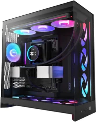 ПК GhostFrame Gaming PC - AMD Ryzen 9 9900X3D 12 Cores 24 Threads, NVIDIA RTX 5080 16GB, 32GB DDR5 RAM 6000MHz, 1TB SSD Gen 5, 850W 80 PLUS PSU, 360mm Liquid Cooler, Wi-Fi 7 + BT