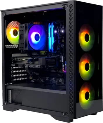 ПК Elite Gaming PC - AMD Ryzen 5 7600X 6 Cores 12 Threads, NVIDIA RTX 5060 Ti 8GB, 32GB DDR5 RAM 6000MHz, 1TB SSD Gen 4, 750W 80 PLUS PSU, Tower CPU Coooler, Wi-Fi + BT