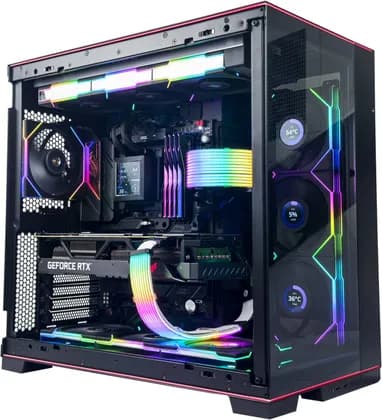 ПК Phoenix Gaming PC - AMD Ryzen 7 9800X3D 8 Cores 20 Threads, NVIDIA RTX 5070 Ti 16GB, 32GB DDR5 RAM 6000MHz, 2TB SSD Gen 5, 850W 80 PLUS Gold PSU, 360mm Liquid Cooler, Wi-Fi + BT