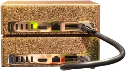 ПК NVIDIA DGX Spark Bundle, 2x DGX Spark, NVIDIA DGX Spark BDL Cable, 20-core Arm Cortex CPU, 128GB RAM, 4TB SSD, Blackwell Architecture Graphics, NVIDIA DGX OS | DGXSPARK-BUNDL-CABLE