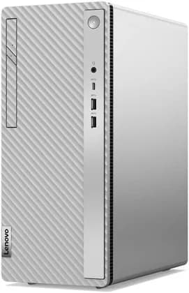 ПК Lenovo PC IdeaCentre 5 14IAB7 Desktop Computer, Intel Core i3-12100 Processor, 8GB DDR4 RAM, 1TB HDD, Intel UHD Graphics 730 Graphics, No OS, With Keyboard and Mouse, Cloud Gray | 90T3007DAK