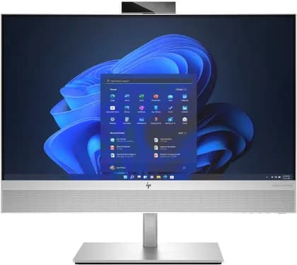 HP EliteOne 840 G9 All-In-On Desktop Computer, 24" FHD IPS Display, Intel Core i7-14700, 16GB RAM, 512GB SSD, Intel UHD Graphics, Wireless K/B & Mouse, Win11Pro, White | A55PMET