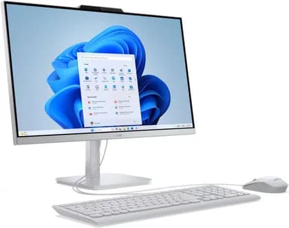 Моноблок Lenovo A100 AIO Desktop, 23.8" FHD IPS Display, Intel Core i3-N305, 8GB RAM, 512GB SSD, Integrated Intel UHD Graphics, English (UK) KB, No OS, Cloud Grey | F0J60043PS