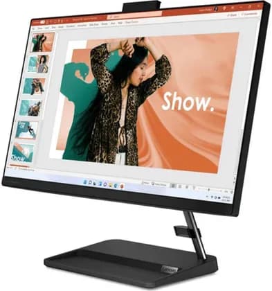 Моноблок Lenovo IdeaCentre AIO 3 24IAP7 Desktop, 24" FHD Display, Intel Core i5-1240P, 8GB RAM, 512GB SSD, MX550 2GB GDDR6 Graphics, Wireless Arabic KB + Mouse, No OS, Black | F0GH00A8AX