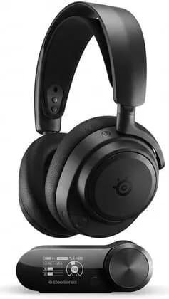 Наушники SteelSeries Arctis Nova Pro Omni Wireless Gaming Headset, Active Noise Cancellation, Hi Fi Audio System, Infinity Power System, Neodymium Magnetic Drivers, Hi-Res Wireless Audio, Black | 61721