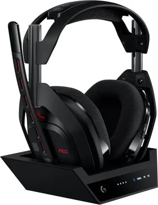 Наушники Logitech Astro A50 LIGHTSPEED Wireless Gaming Headset + Base Station (Gen 5), PRO-G GRAPHENE, Switch Between 3 Systems, USB-C to Xbox, PS5, PC/Mac or Nintendo Switch, Bluetooth, Black | 939-002224