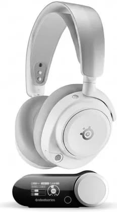 Наушники SteelSeries Arctis Nova Pro Omni Wireless Gaming Headset, Active Noise Cancellation, Hi Fi Audio System, Infinity Power System, Neodymium Magnetic Drivers, Hi-Res Wireless Audio, White | 61722
