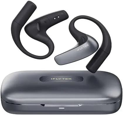 Наушники iFLYTEK AI Translation Earbuds, Real-Time Interpretation & Live Subtitles, AI Noise Reduction, 8m Long-Range Pickup, 17 Professional Modes, Bluetooth 6.0, Grey | AIH-2541