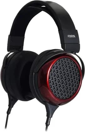 Наушники FOSTEX TH919 Premium Headphone, 50mm Neodymium Magnet Open-back Dynamic Driver, 12.5 45,000Hz Frequency Response, 25 ohm Impedance, 100dB/mW Sensitivity, Black/Red | TH919