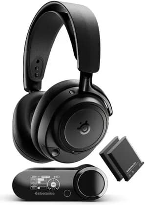 Наушники SteelSeries Arctis Nova Elite Wireless Headphones, 40 mm Carbon Fiber Drivers, ClearCast Gen 2.X, 96kHz/24bit Hi-Res Audio, ANC, Infinite Power System, Obsidian | 61661