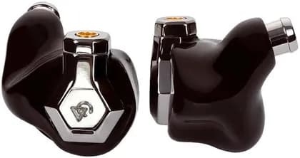 Наушники Campfire Audio Ponderosa Essential IEM Headphone, 5 Armature Drivers, 5Hz-20 kHz Frequency, 6 Ohms Impedance, 92 dB Sensitivity, 3D Printed Housing, Stainless Steel Faceplate, Black | Ponderosa