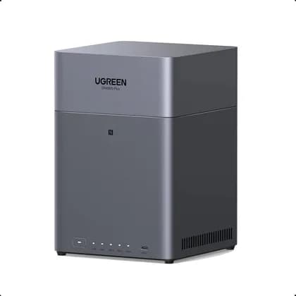 UGREEN NASync DH4300 Plus 4-Bay Desktop NAS, 120TB Capacity, Remote Access, AI Photo Album, Beginner Friendly System, 8GB LPDDR4X RAM, 2.5GbE, 4K HDMI | 65651