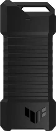 ASUS TUF Gaming AS2000 Portable NVMe SSD, High-Speed USB-C 3.2 Gen 2x1, Rugged & Durable Design, Innovative Cooling, Fast Data Transfer, Black | 90DD02S0-M09000