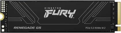 Kingston FURY Renegade G5 PCIe 5.0 NVMe M.2 Internal SSD, 8TB (8192GB) Capacity, Sequential Read / Write 14,800 / 14,000MB/s 3D TLC NAND, SM2508 Controller, Black | SFYR2D/8T1