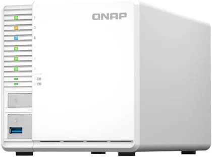 QNAP TS-364 3-Bay NAS, Intel® Celeron® N5095 4-core/4-Thread Processor, 8GB RAM, Intel UHD Graphics, Hot-Swappable, Kensington Security Slot, Hardware Transcoding | TS-364-8G