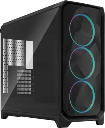 Fractal Design Meshify 3 XL Full Tower Computer Case, 3x Momentum 14 Fans, Up to 420mm Radiator & 10x Fan Support, Cable Organizers, Tempered Glass Panel, Black TG Light Tint | FD-C-MES3X-04